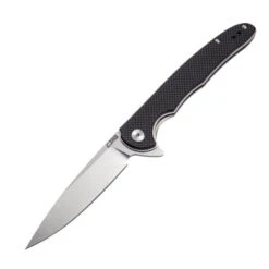 CJRB Briar Folder Knife Black G10 Handle Plain Edge D2 Blade J1902-BKF