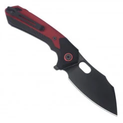 Artisan Cutlery CJRB Caldera Folding Knife Red/Black G10 Handle AR-RPM9 Cleaver Plain Black Blade J1923-BRE -Pocket Knife Shop 15e0781e 39d9 4b09 9ee6 5bea0afc5386 75753.1646670914