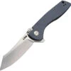 CJRB Kicker Recoil Lock Knife Blue G10 Handle Plain Edge D2 Blade J1915-BU