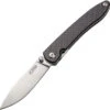 CJRB Ria Liner Lock Knife Carbon Fiber Handle Plain Sand Polish Blade J1917-CF