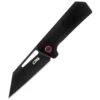 Artisan Cutlery CJRB Ruffian Folding Knife Black G10 Handle AR-RPM9 Drop Point Plain Black Blade J1924-BBK