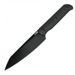 Artisan Cutlery CJRB Silax Fixed Blade Knife Black G10 Handle AR-RPM9 Drop Point Plain Black Blade J1921B-BBK