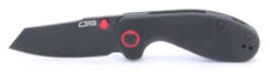 CJRB Maileah Folding Knife Black G10 Handle AR-RPM9 Wharncliffe Plain Black Blade CJ1918BBKF