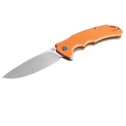 Artisan Cutlery Tradition Folder Knife Orange G10 Handle D2 Plain Edge 1702P-OE