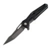 Artisan Cutlery Interceptor Knife Black G10 Handle Plain Black D2 Edge 1812P-BBK
