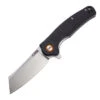 CJRB Crag Folder Pocket Knife Black G10 Handle Plain D2 Blade J1904-BKF