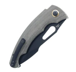 Artisan Cutlery 1860P-BODG Folding Knife OD Green Micarta Handle AR-RPM9 Drop Point Plain Black Blade -Pocket Knife Shop ARTISAN CUTLERY 1860P BODG 02 66524.1681761109