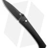 Artisan Cutlery Andromeda Button Lock Knife Black Titanium (3.5" Black)