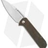 Artisan Cutlery Arion Frame Lock Knife OD Green Micarta (3.6" Satin)