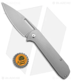 Artisan Cutlery Arion Frame Lock Knife Titanium (3.6" Satin S35VN) -Pocket Knife Shop Artisan Cutlery Arion FL Ti Satin BHQ 144898 jr bottlecap