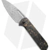 Artisan Cutlery Arion Liner Lock Knife Shredded Carbon Fiber (3.75" Damascus)