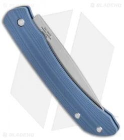 Artisan Cutlery Biome Slip Joint Knife Blue G-10 (2.8" Stonewash) 1840P-BU -Pocket Knife Shop Artisan Cutlery Biome Slip Joint Knife Blue G 10 2.8in SWc 1840P BU BHQ 113180 LS Side