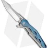 Artisan Cutlery Bombardier Liner Lock Knife Blue Ti (3.45" Stonewash M390)