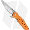 Artisan Cutlery Bombardier Liner Lock Knife Orange G-10 (3.45" Stonewash D2)