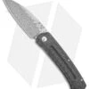 Artisan Cutlery Centauri Frame Lock Knife Carbon Fiber (3.5 Damascus)