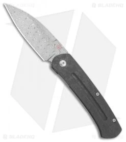Artisan Cutlery Centauri Frame Lock Knife Carbon Fiber (3" Damascus) 1839GSD-CF