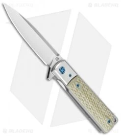 Artisan Cutlery Classic Liner Lock Knife Textured Green G-10 (3.8" SW S35VN)