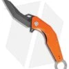 Artisan Cutlery Cobra Liner Lock Knife Orange G-10 (3.5" Black D2)