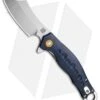 Artisan Cutlery Corsair Liner Lock Knife Black/Blue G-10 (2.95" Stonewash D2)