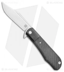 Artisan Cutlery D. Rocket Hyperion Frame Lock Knife CF/Black Ti (4" Satin) 1834G