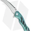 Artisan Cutlery Eagle Liner Lock Knife Green Titanium/CF (3.46" Satin S35VN)