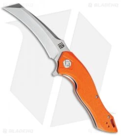 Artisan Cutlery Eagle Liner Lock Knife Orange G-10 (3.46" Stonewash D2)