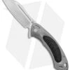 Artisan Cutlery Eterno Frame Lock Knife Gray Ti/CF (3.5" Damascus)