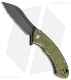 Artisan Cutlery Eterno Liner Lock Knife OD Green G-10 (3.54" Black D2)