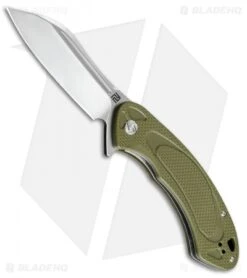 Artisan Cutlery Eterno Liner Lock Knife OD Green G-10 (3.54" Stonewash D2)