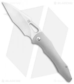 Artisan Cutlery Great White Knife Titanium (3.7" Stonewash) 1841G-GY