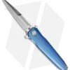 Artisan Cutlery Hornet Liner Lock Knife Blue Titanium (3.54" Satin M390)