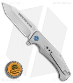 Artisan Cutlery Jungle Frame Lock Knife Gray Titanium (3.8" Stonewash) -Pocket Knife Shop Artisan Cutlery Jungle Frame Lock Knife Gray Titanium 3.8 Stonewash BHQ 89482 LS Bottlecap