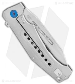 Artisan Cutlery Jungle Frame Lock Knife Gray Titanium (3.8" Stonewash) -Pocket Knife Shop Artisan Cutlery Jungle Frame Lock Knife Gray Titanium 3.8 Stonewash BHQ 89482 LS Side