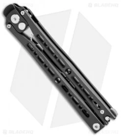Artisan Cutlery Kinetic-Tool Automatic Butterfly Tool Black Titanium (4" SW) -Pocket Knife Shop Artisan Cutlery Kinetic Tool Auto Butterfly Black Ti SW BHQ 112061 jr spine