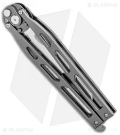 Artisan Cutlery Kinetic-Tool Automatic Butterfly Tool Gray Stainless (4" Satin) -Pocket Knife Shop Artisan Cutlery Kinetic Tool Auto Butterfly Tool Gray SS Satin 1823P GY BHQ 95172 jr spine