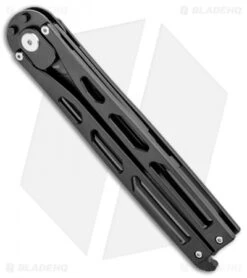 Artisan Cutlery Kinetic-Tool Automatic Butterfly Tool Black SS (2.8" Black) -Pocket Knife Shop Artisan Cutlery Kinetic Tool Auto Butterfly Tool Opener Curved Black Stainless 1823PO BK BHQ 95867 jr spine