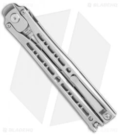 Artisan Cutlery Kinetic-Tool Automatic Butterfly Tool Stonewash Steel (4" SW) -Pocket Knife Shop Artisan Cutlery Kinetic Tool Auto Butterfly Tool SW Steel SW BHQ 112057 jr side