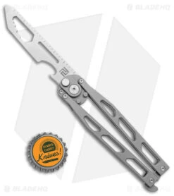 Artisan Cutlery Kinetic-Tool Automatic Butterfly Tool Titanium (3.3" Stonewash) -Pocket Knife Shop Artisan Cutlery Kinetic Tool Auto Butterfly Tool Ti SW BHQ 144900 jr bottlecap