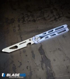 Artisan Cutlery Kinetic-Tool Automatic Butterfly Tool Blue Ti (4" Satin) -Pocket Knife Shop Artisan Cutlery Kinetic Tool Automatic Butterfly Tool Blue Ti Satin BHQ 94496 kp steel web