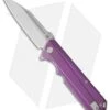 Artisan Cutlery Littoral Frame Lock Knife Purple Titanium (3.75" Stonewash)