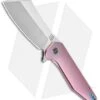 Artisan Cutlery Osprey Frame Lock Knife Pink Ti (3.6" Satin Bohler M390)