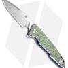 Artisan Cutlery Predator Frame Lock Knife Gold/Blue Ti (3.75" Stonewash S35VN)