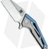 Artisan Cutlery Ravine Frame Lock Knife Blue/Gray Ti (3" Satin CPM-S35VN)