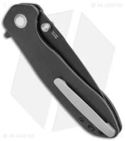CJRB Scoria Liner Lock Knife Black G-10 (3.5" Black) -Pocket Knife Shop Artisan Cutlery Scoria Folding Black G 10 Black BHQ 139318 jr side