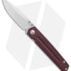 Artisan Cutlery Sirius Liner Lock Knife Red Micarta (3.5" Satin)