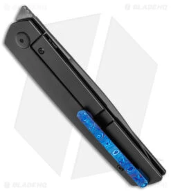 Artisan Cutlery Sirius Frame Lock Knife Black Titanium (3.5" Black 20CV) -Pocket Knife Shop Artisan Cutlery Sirius FL Black Ti Black BHQ 144901 jr side