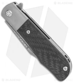 Artisan Cutlery Small Hyperion Bolster Lock Knife CF/Gray Ti (3" Damascus) -Pocket Knife Shop Artisan Cutlery Small Hyperion Bolster Lock CF Gray Ti Damascus 1834GS GY BHQ 113177 jr spine