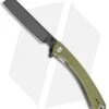 Artisan Cutlery Small Orthodox LinerLock Knife Textured Green G-10 (2.75" Black)