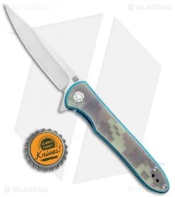 Artisan Cutlery Small Shark Liner Lock Knife Digital Camo G-10 (3" Stonewash) -Pocket Knife Shop Artisan Cutlery Small Shark LL Digital Camo G 10 SW ATZ1707PSCGF BHQ 90011 jr bottlecap