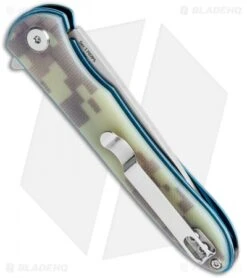 Artisan Cutlery Small Shark Liner Lock Knife Digital Camo G-10 (3" Stonewash) -Pocket Knife Shop Artisan Cutlery Small Shark LL Digital Camo G 10 SW ATZ1707PSCGF BHQ 90011 jr side